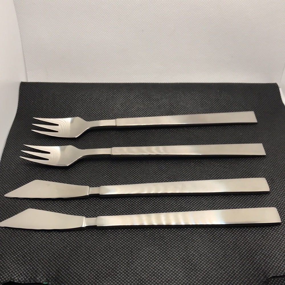 VTG Gustav stainless Sweden Flatware. Starter. 1970s. Appetizer. Swedish design